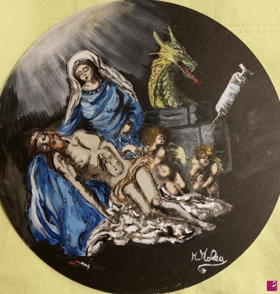 quadri in vendita online - La Pietà oggi.. secondo me 