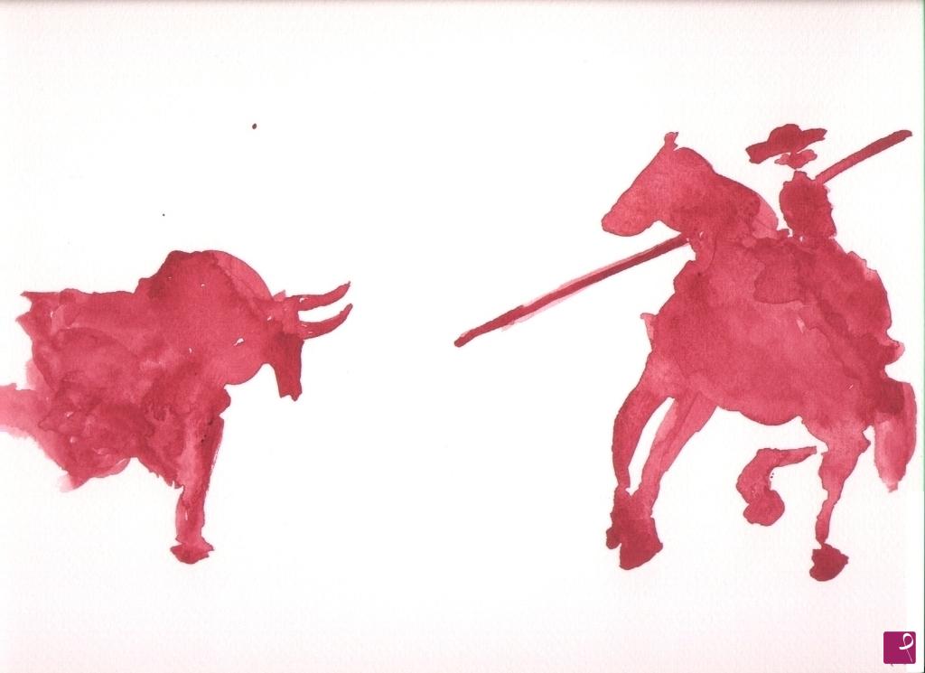 quadri in vendita online - la pique - da Picasso