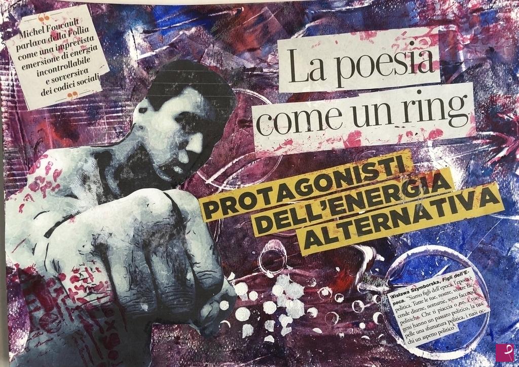 quadri in vendita online - La poesia come un ring