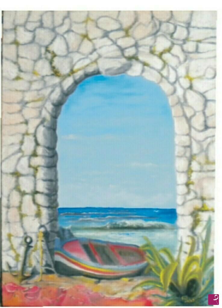 quadri in vendita online - la porta del mare