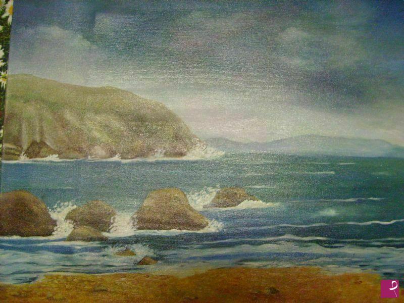 quadri in vendita online - La potenza del mare