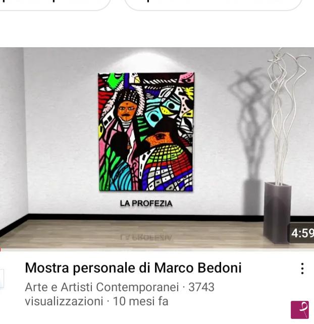 quadri in vendita online - La profezia