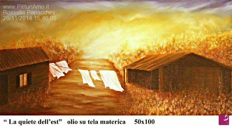 quadri in vendita online - La quiete dell'est