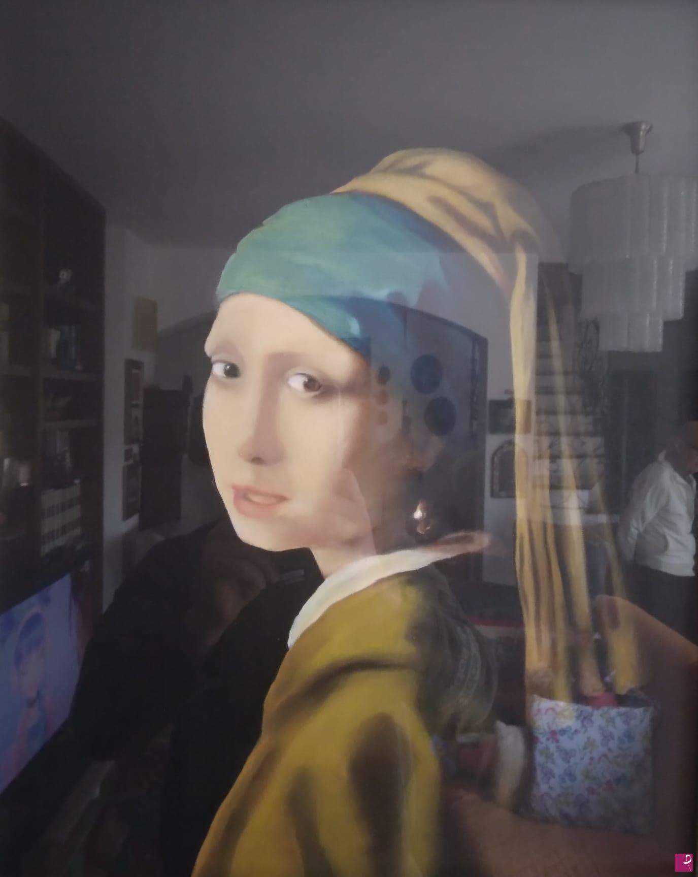 quadri in vendita online - "La ragazza con l'orecchino di perla"