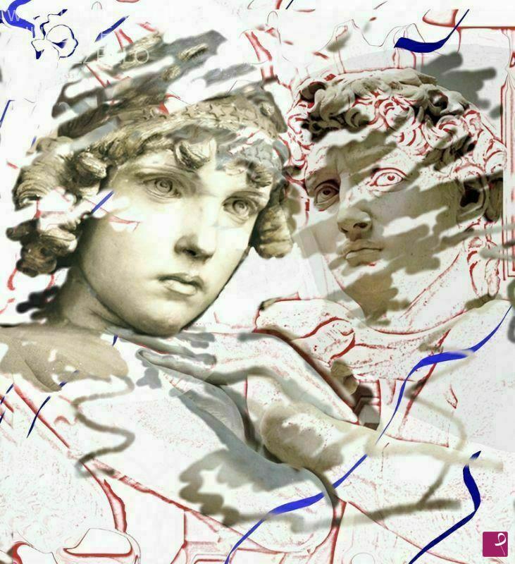 quadri in vendita online - La ragazza di David - opera II - painting