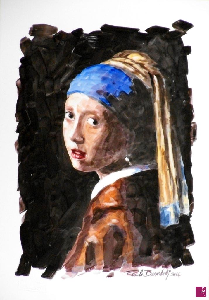 quadri in vendita online - La ragazza di Vermeer