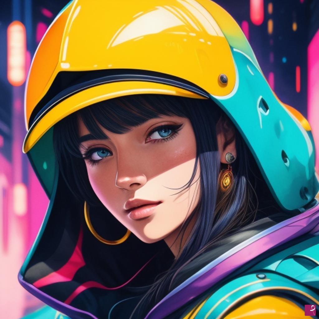 quadri in vendita online - La ragazza Samurai del 21°esimo Secolo 