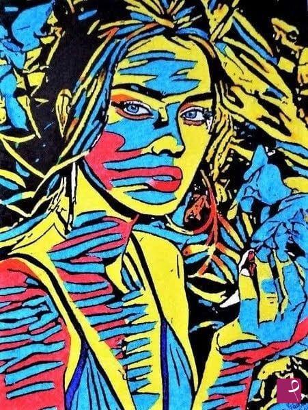 quadri in vendita online - LA RAGAZZA SENZA TEMPO 