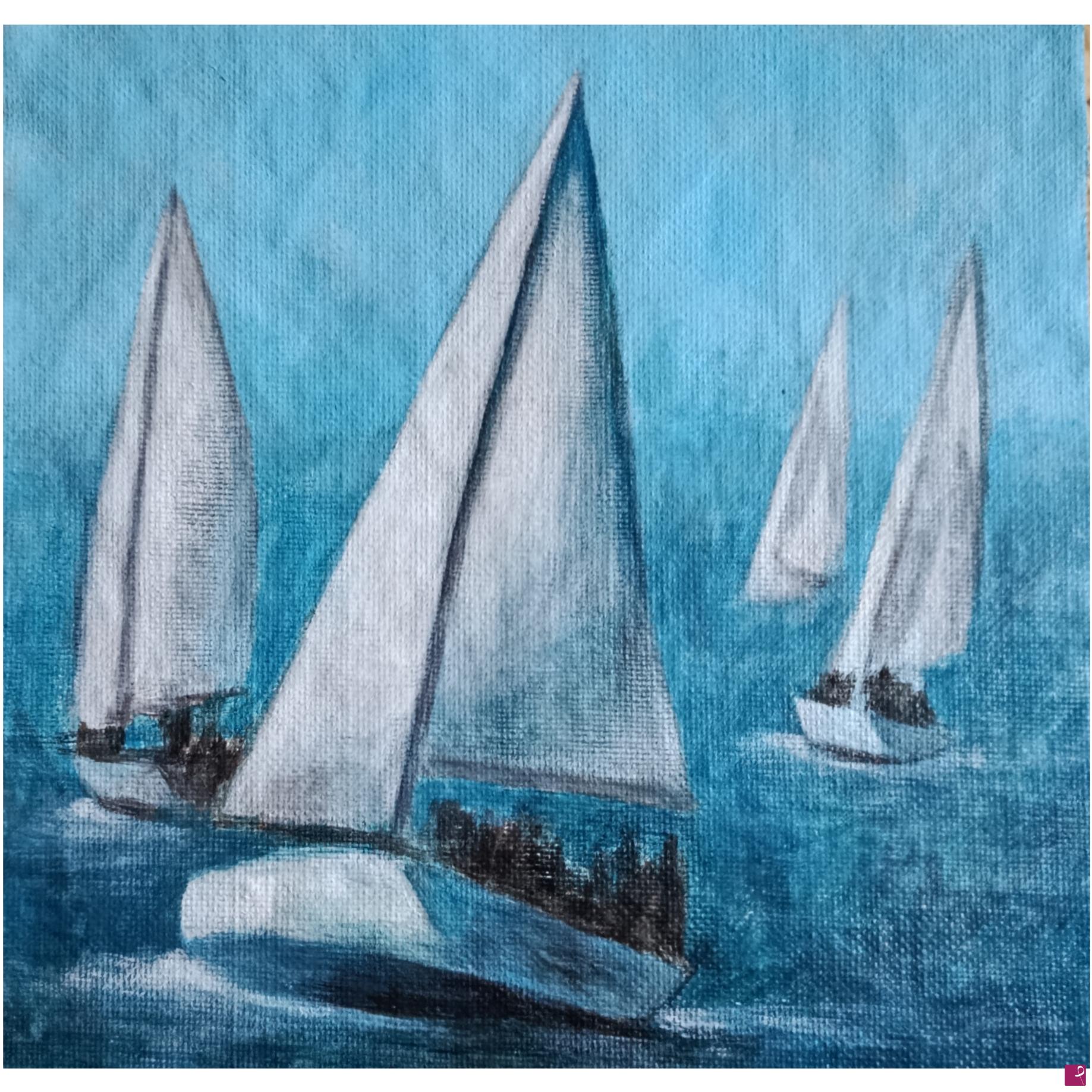 quadri in vendita online - La regata