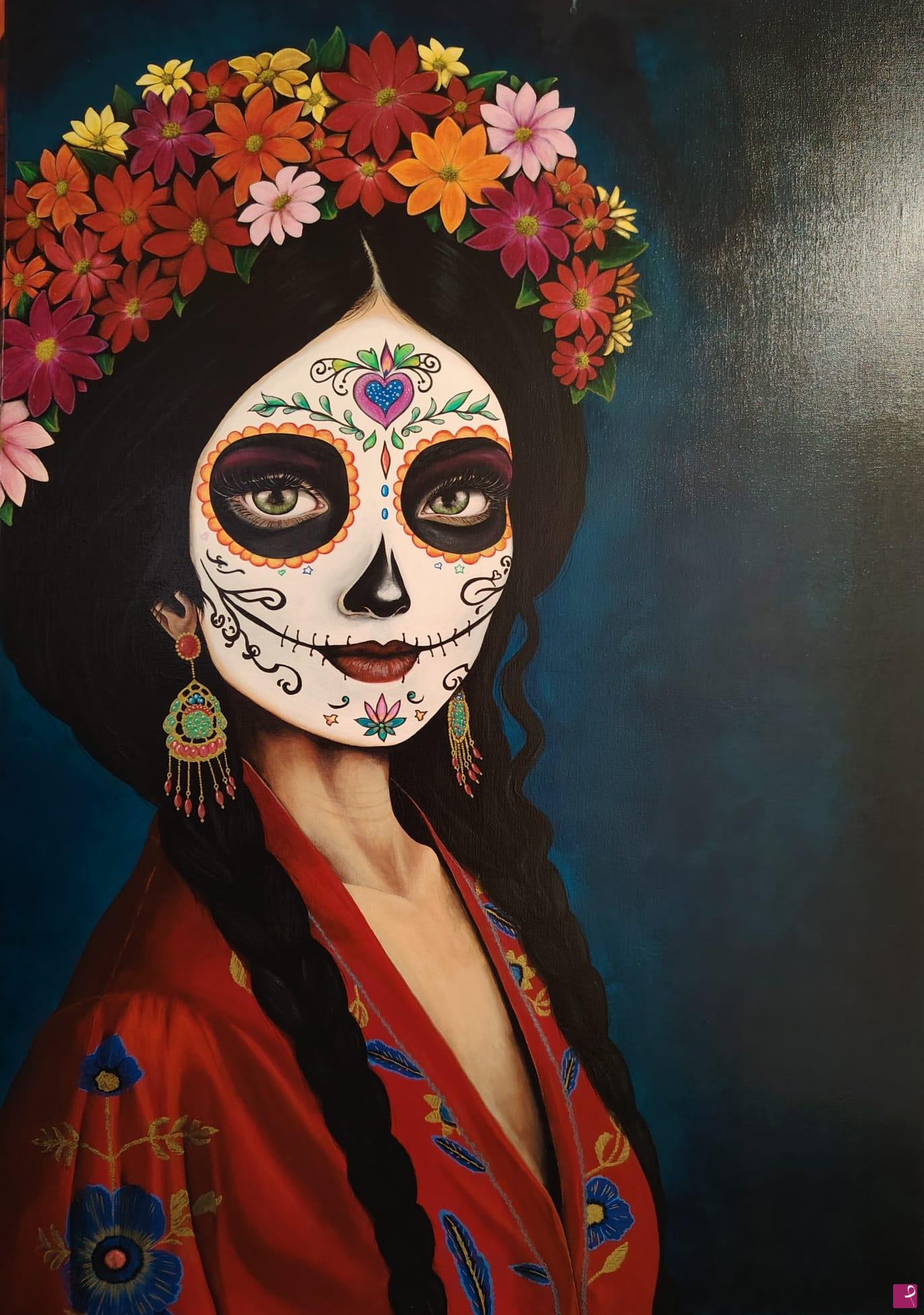quadri in vendita online - La reina de los Muertos