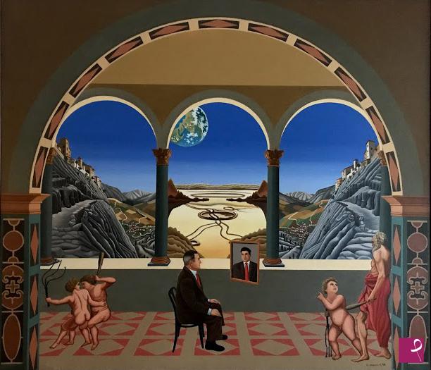 quadri in vendita online - La relatività e l'illusione dell'eterna giovinezza (1998)