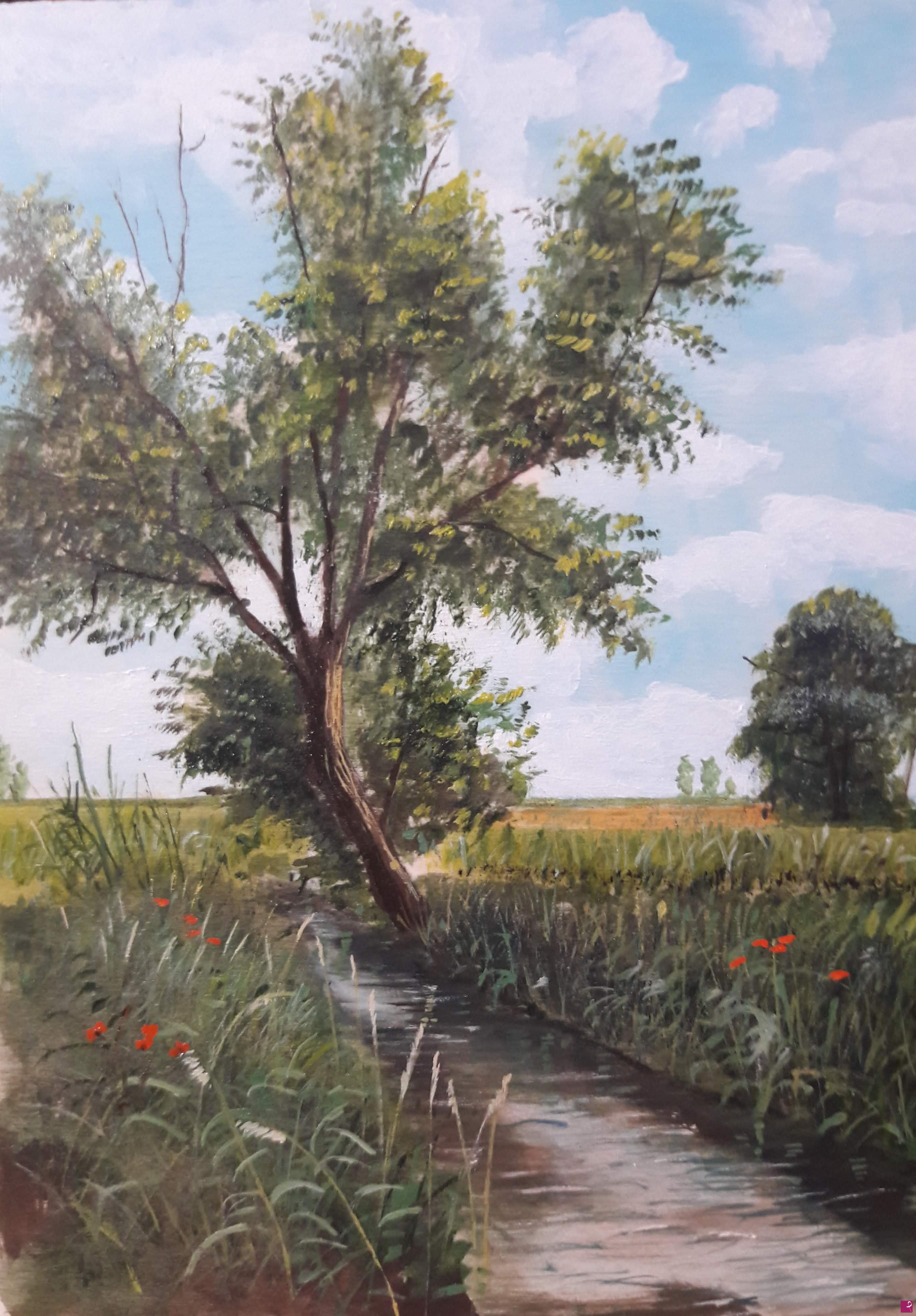 quadri in vendita online - La robinia