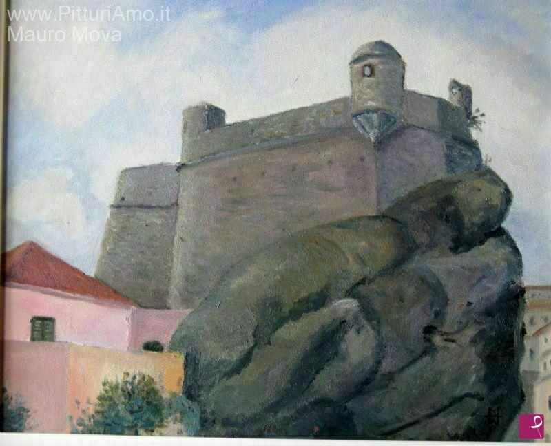 quadri in vendita online - La rocca di Pietra Lig.