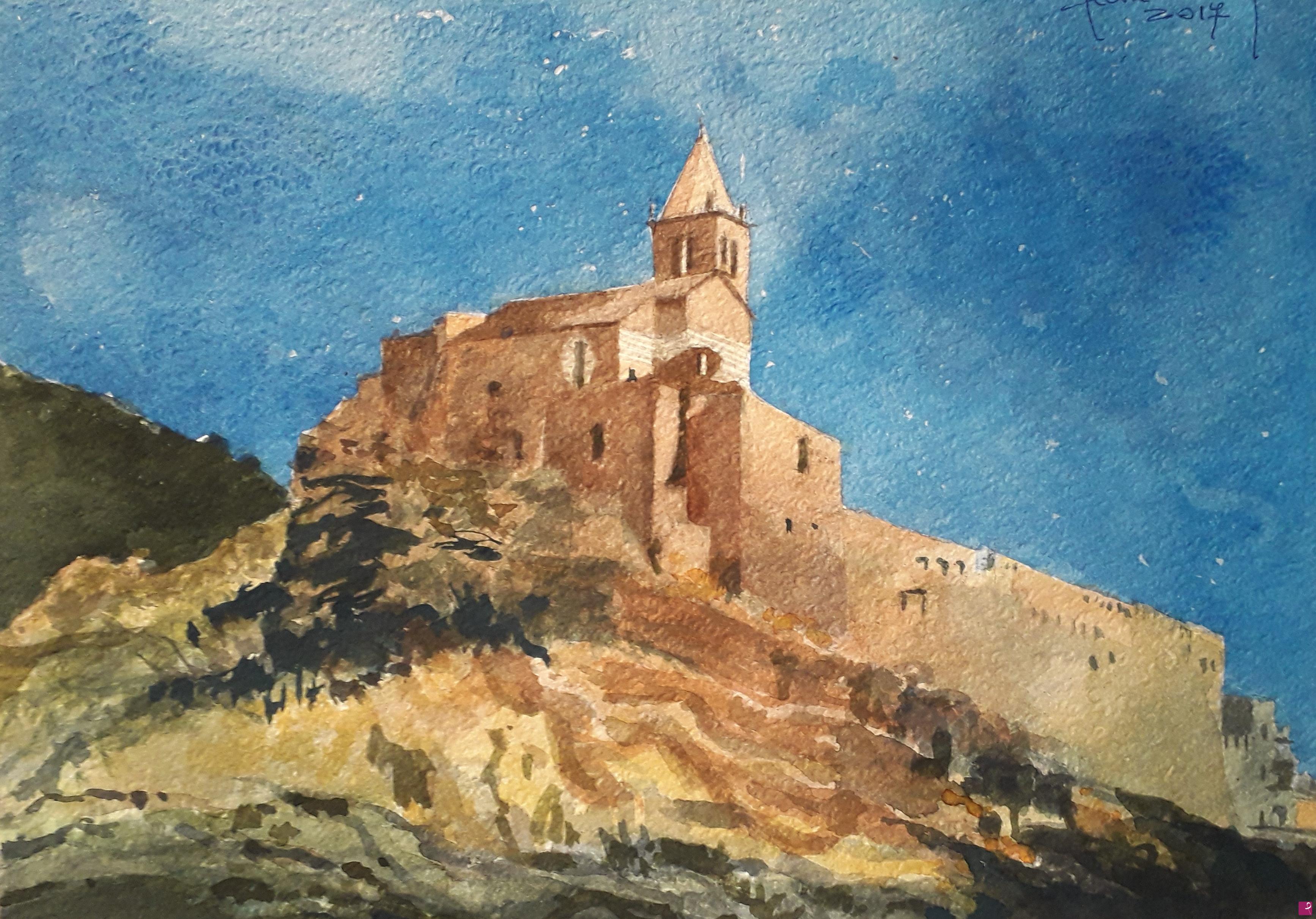 quadri in vendita online - La rocca di Porto Venere