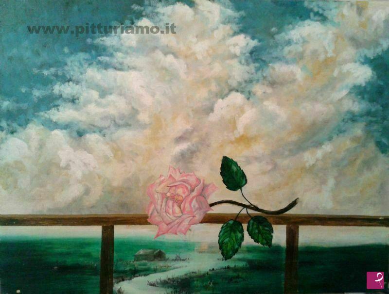 quadri in vendita online - LA ROSA