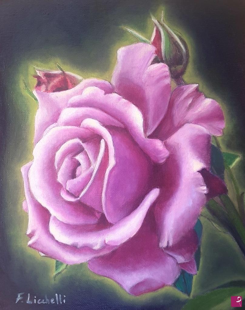 quadri in vendita online - La rosa