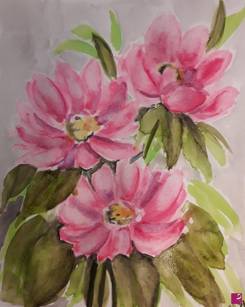 quadri in vendita online - La rosa canina