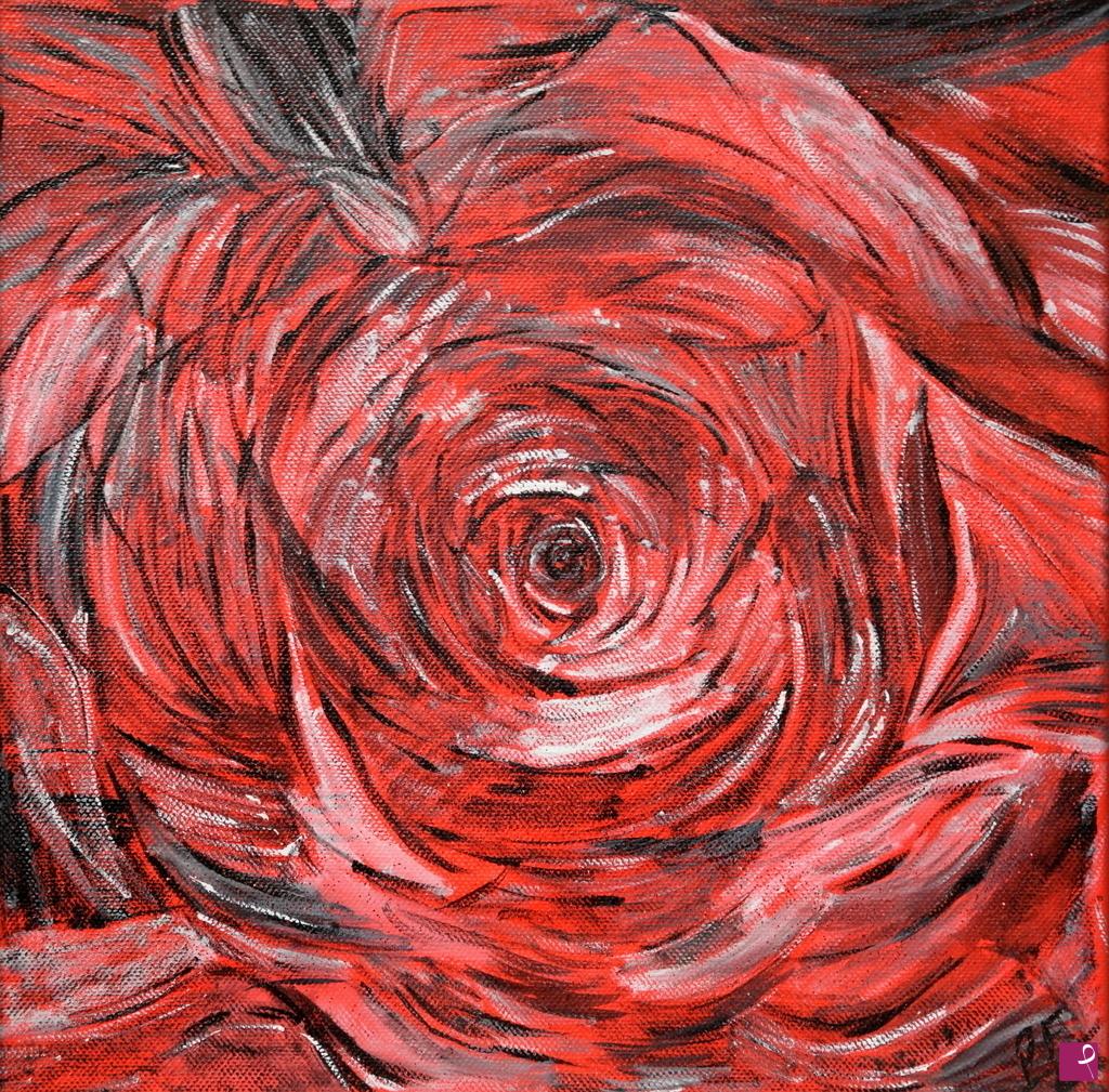 quadri in vendita online - La rosa immaginaria