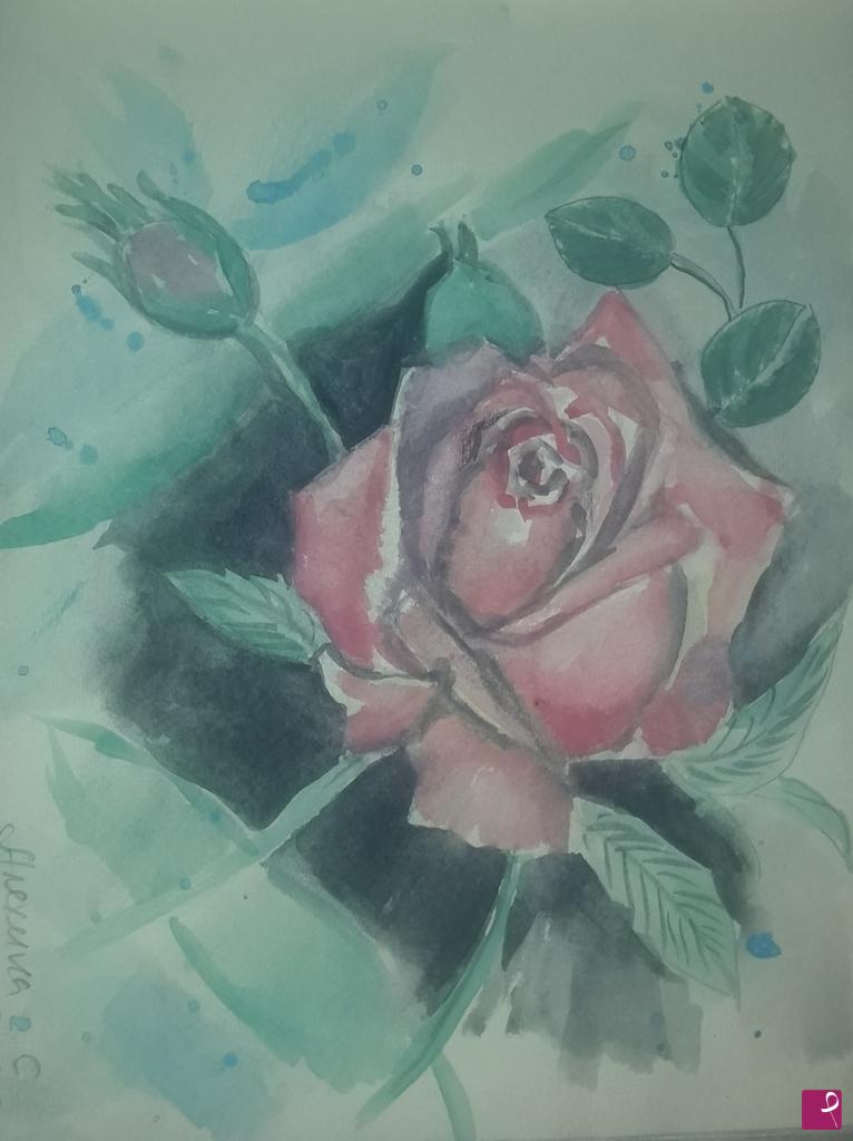 quadri in vendita online - La rosa regina