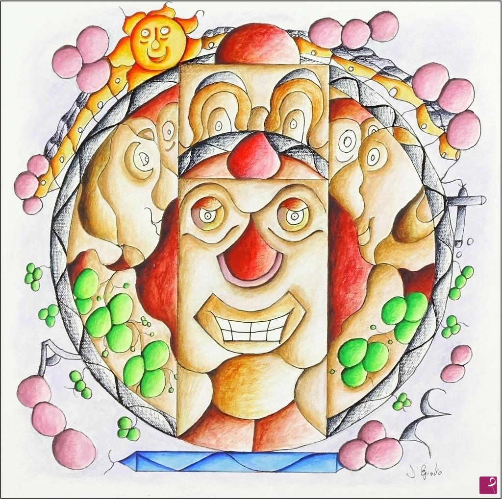 quadri in vendita online - La Ruota del Clown