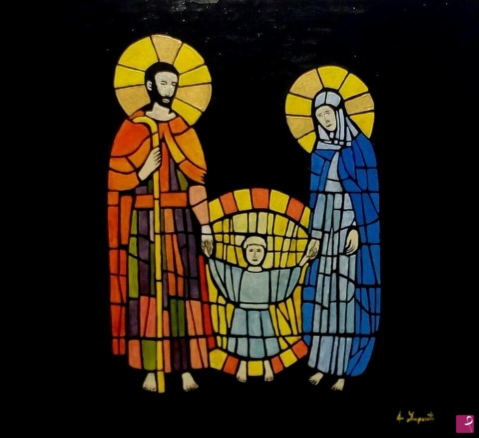 quadri in vendita online - " La Sacra Famiglia "