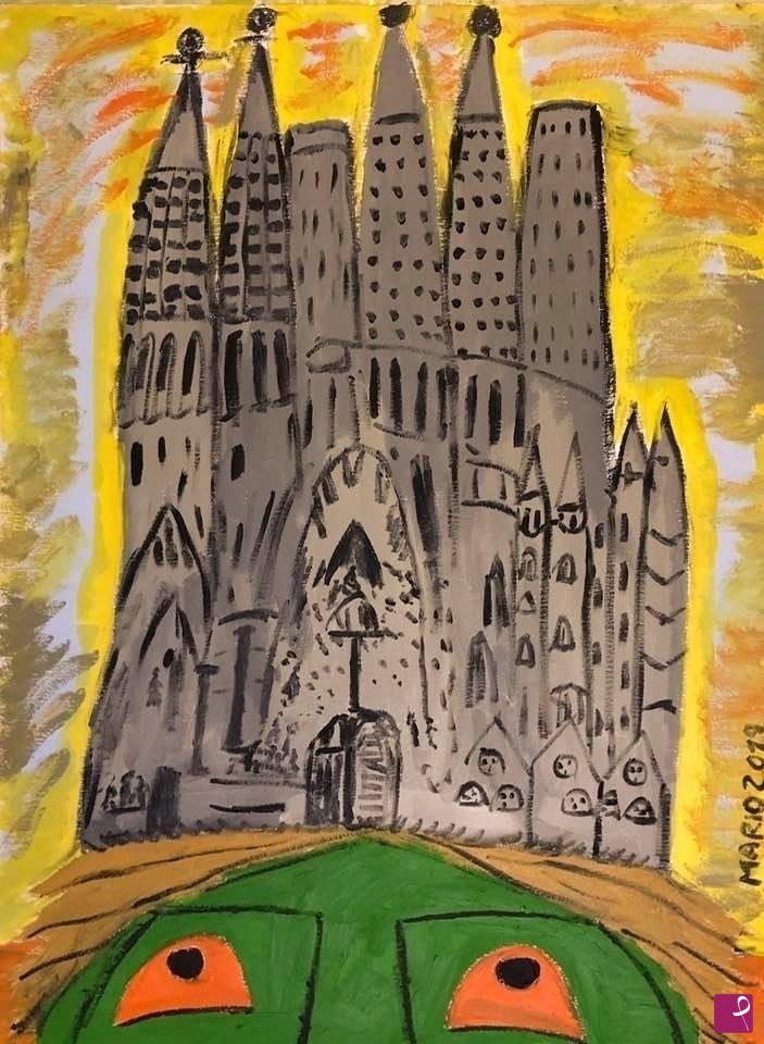 quadri in vendita online - La Sagrada Familia 