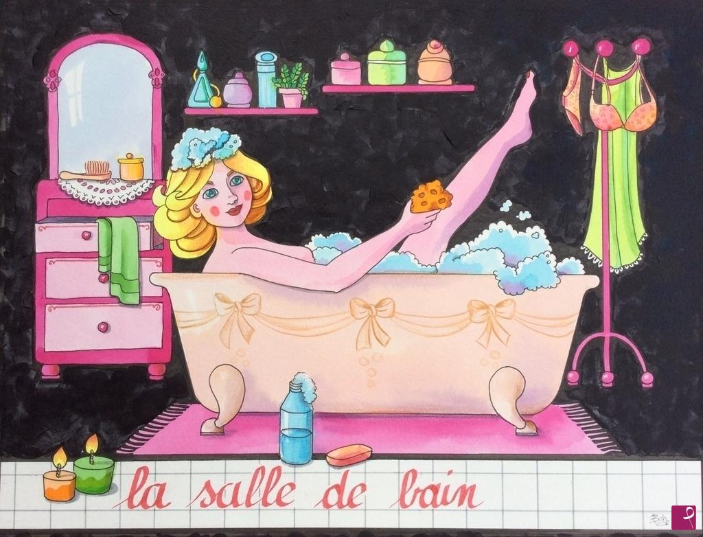 quadri in vendita online - La salle de bain