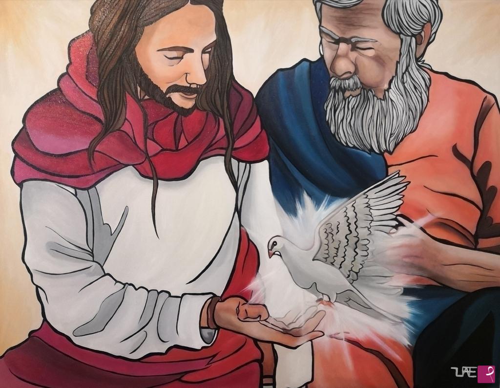 quadri in vendita online - LA SANTISSIMA TRINITA'