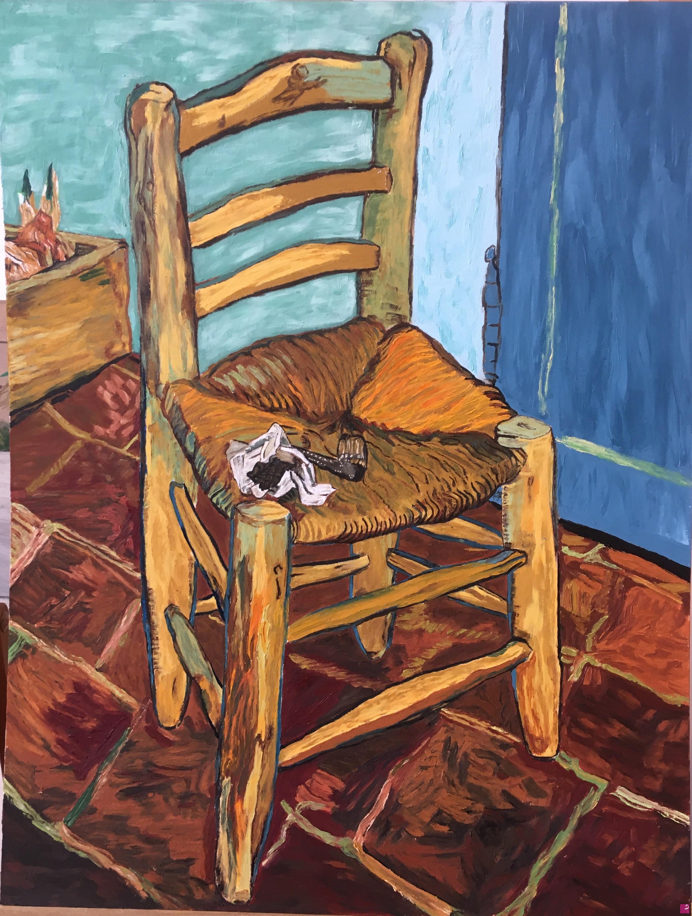 quadri in vendita online - La sedia di van Gogh
