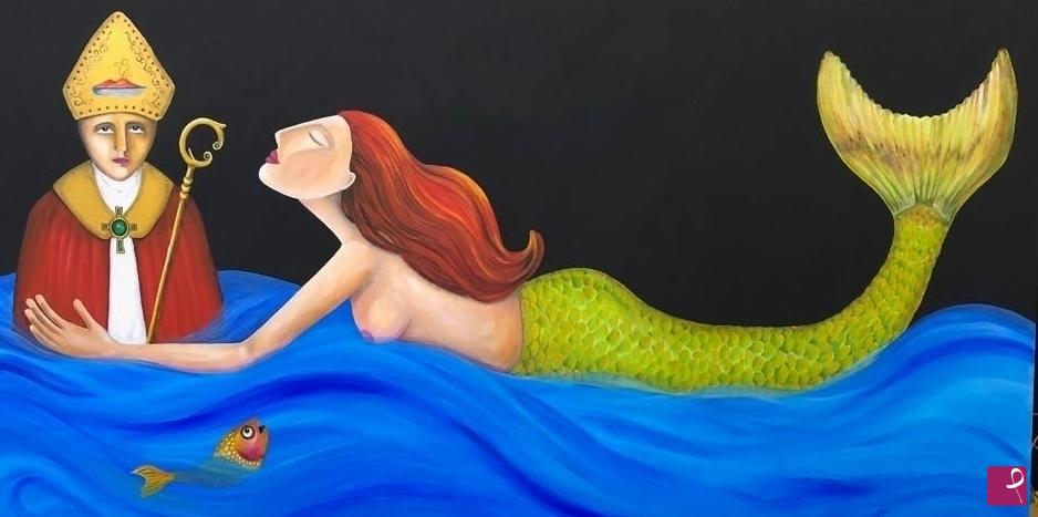 quadri in vendita online - La sirena