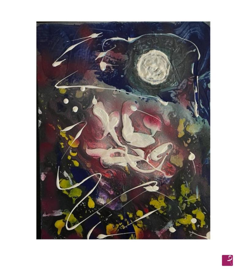 quadri in vendita online - La solitudine  della  luna/The solitude of the moon