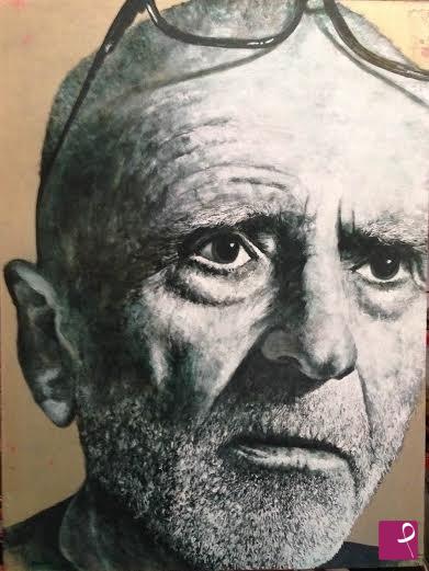 quadri in vendita online - "La speranza e' un'illusione" omaggio a Mario Monicelli