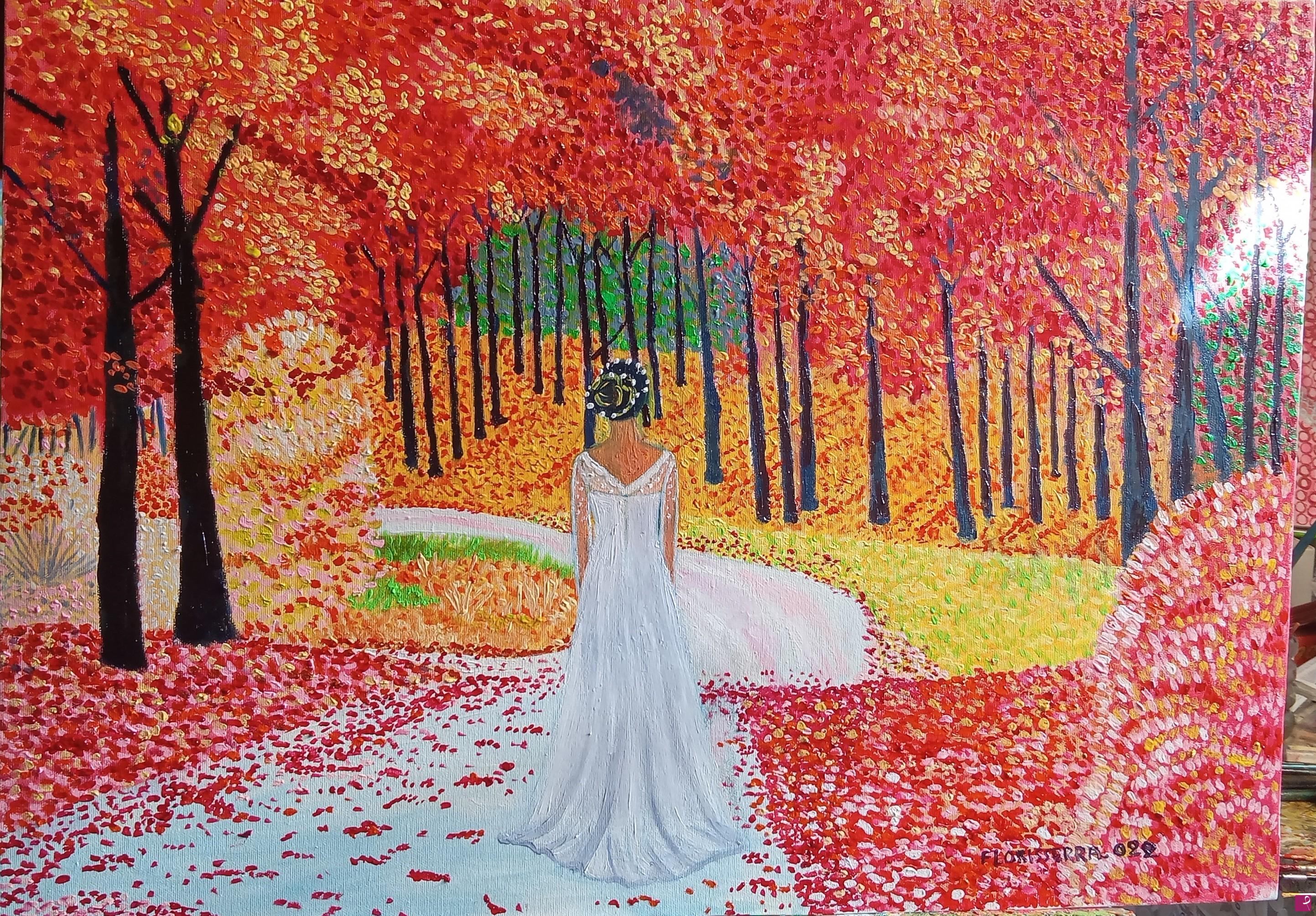 quadri in vendita online - La sposa (autunno numero 3)