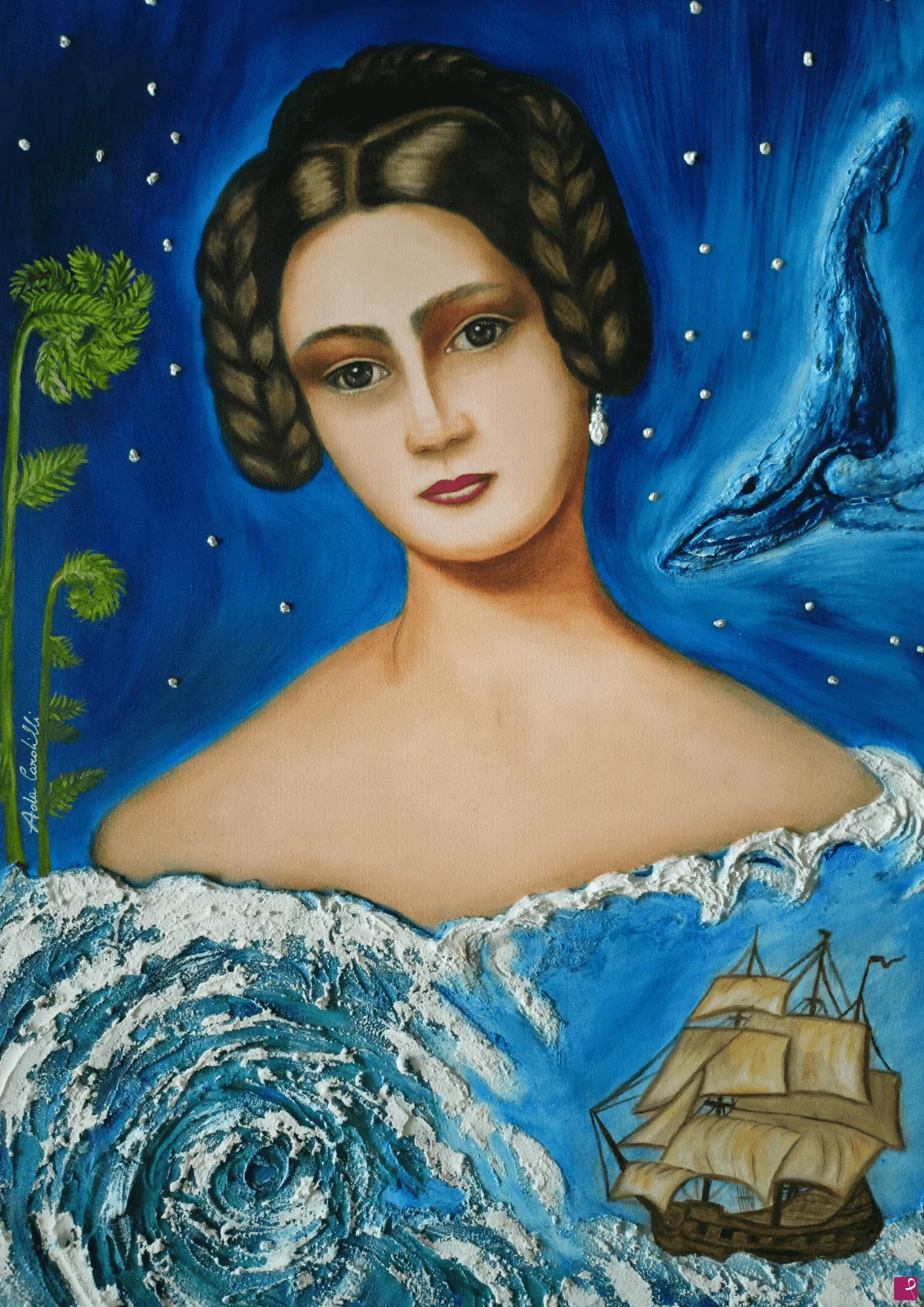 quadri in vendita online - La strega del mare