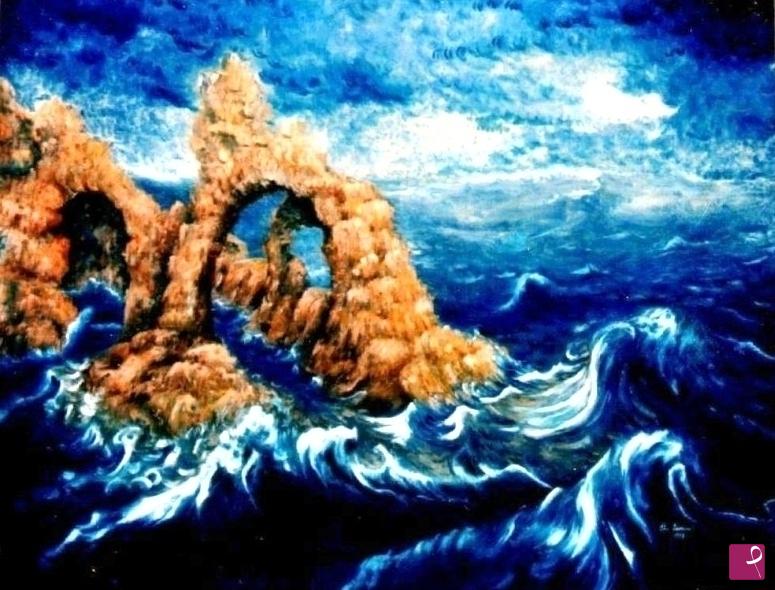 quadri in vendita online - La tempesta perfetta