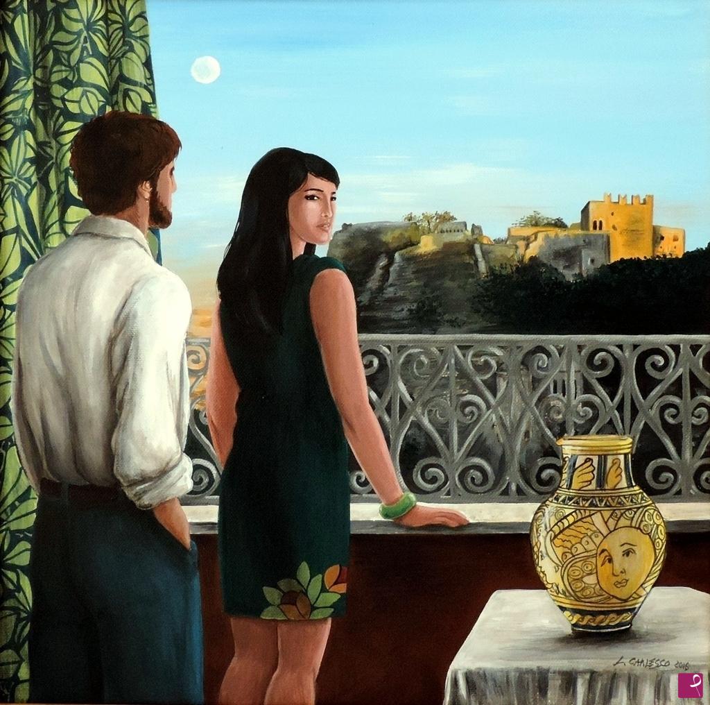 quadri in vendita online - La terrazza