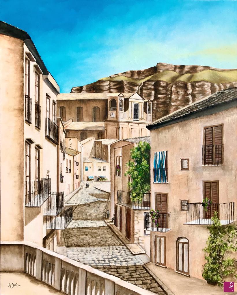 quadri in vendita online - La terza Via Bentivegna 