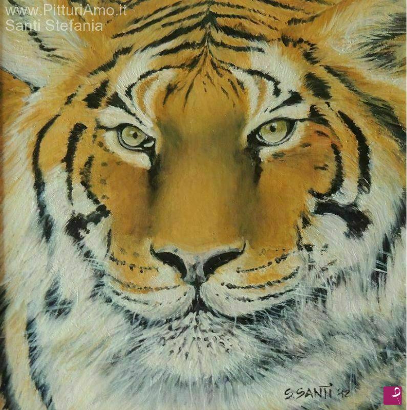 quadri in vendita online - La Tigre