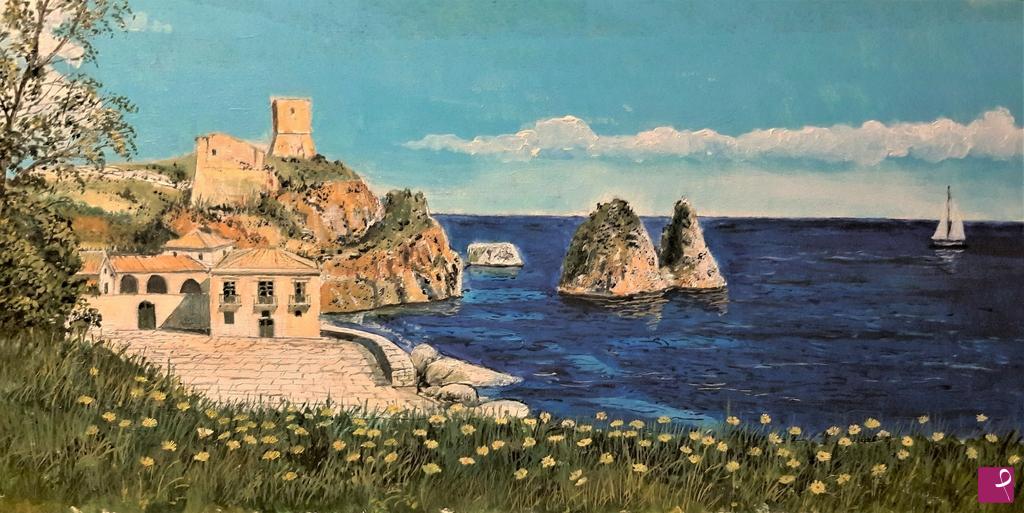 quadri in vendita online - LA TONNARA DI SCOPELLO