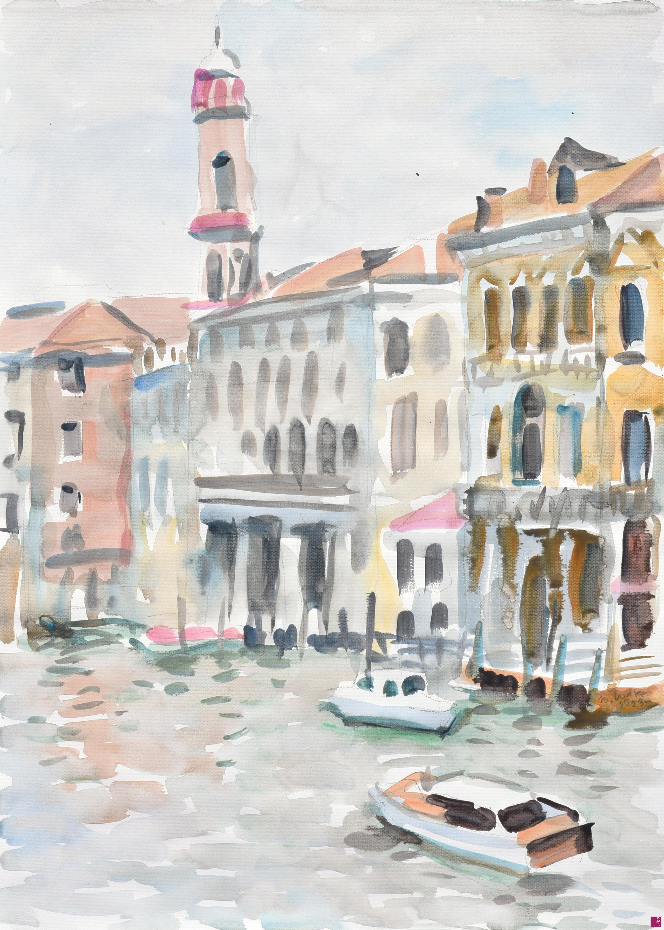 quadri in vendita online - La Torre di San Bartolomeo di Venezia