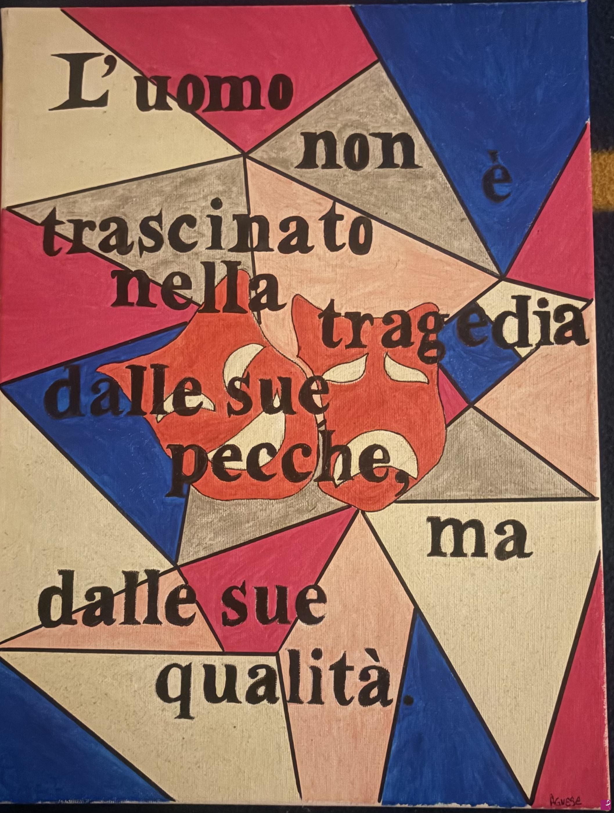 quadri in vendita online - La tragedia dell’uomo.