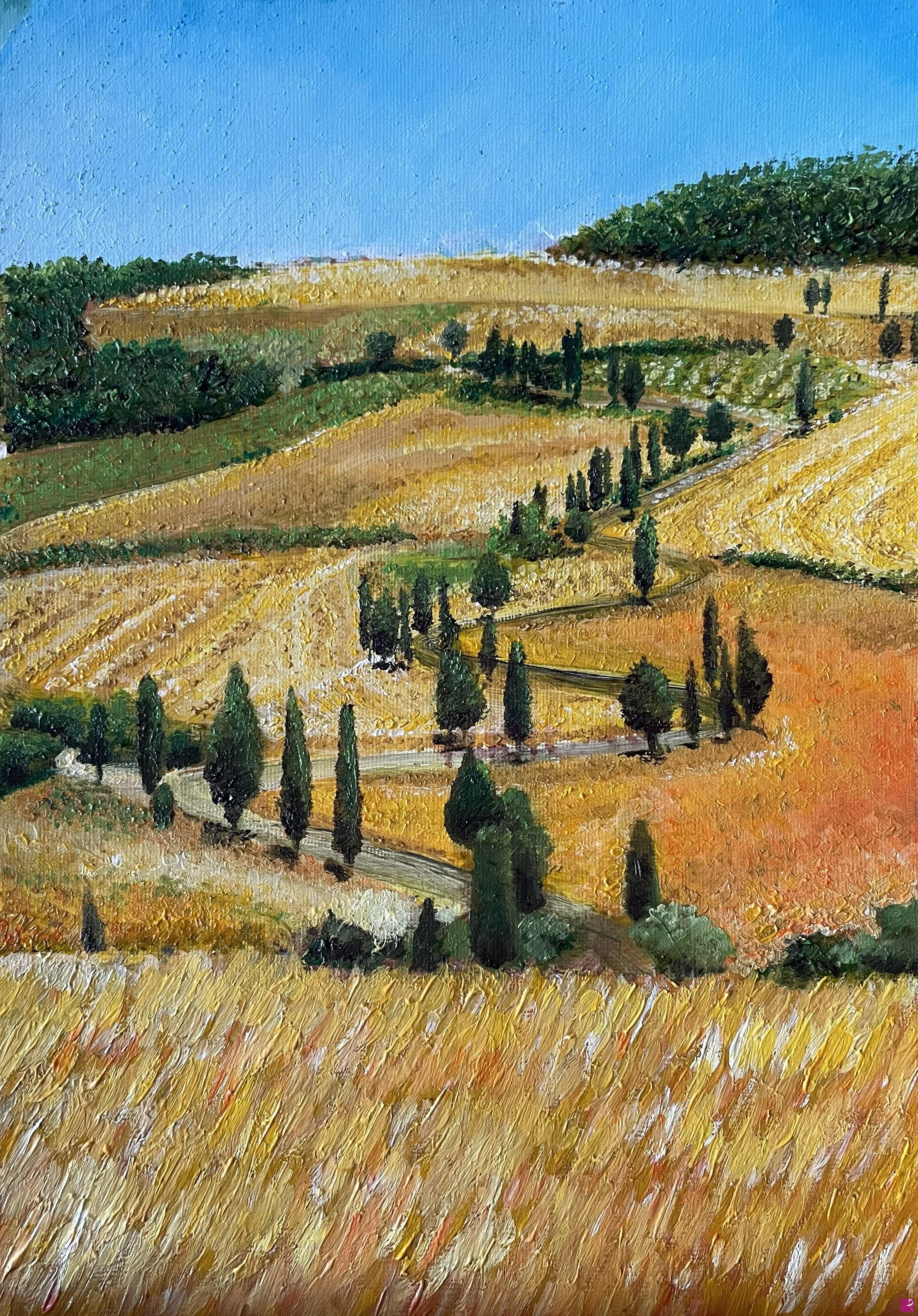 quadri in vendita online - La Val d'Orcia. 2025