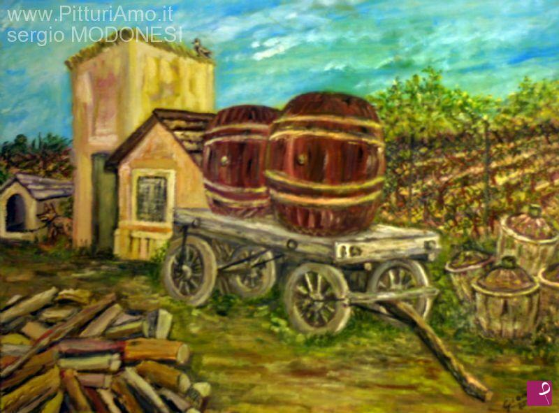 quadri in vendita online - la vendemmia