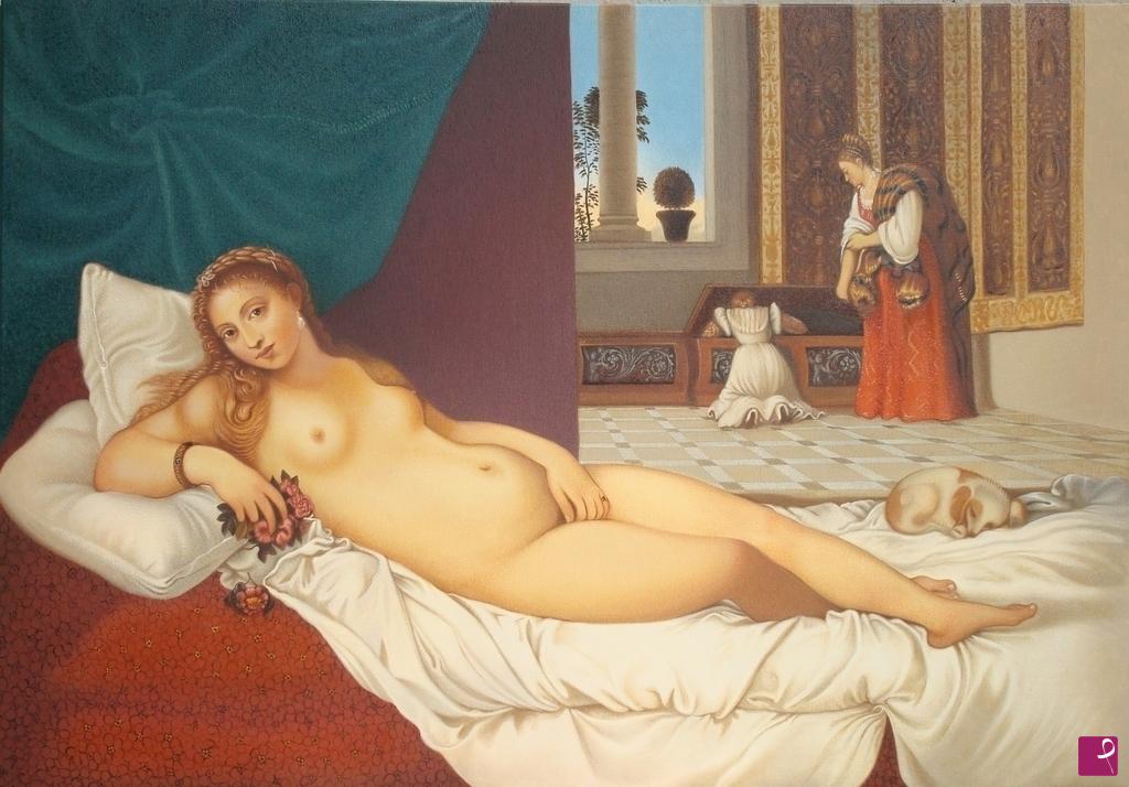 quadri in vendita online - La Venere di Urbino