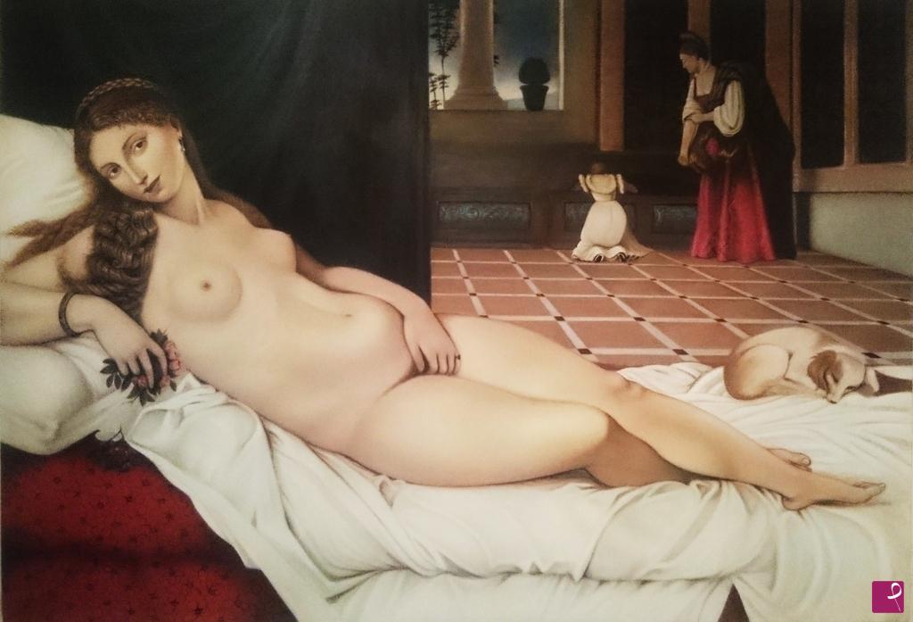quadri in vendita online - La Venere di Urbino
