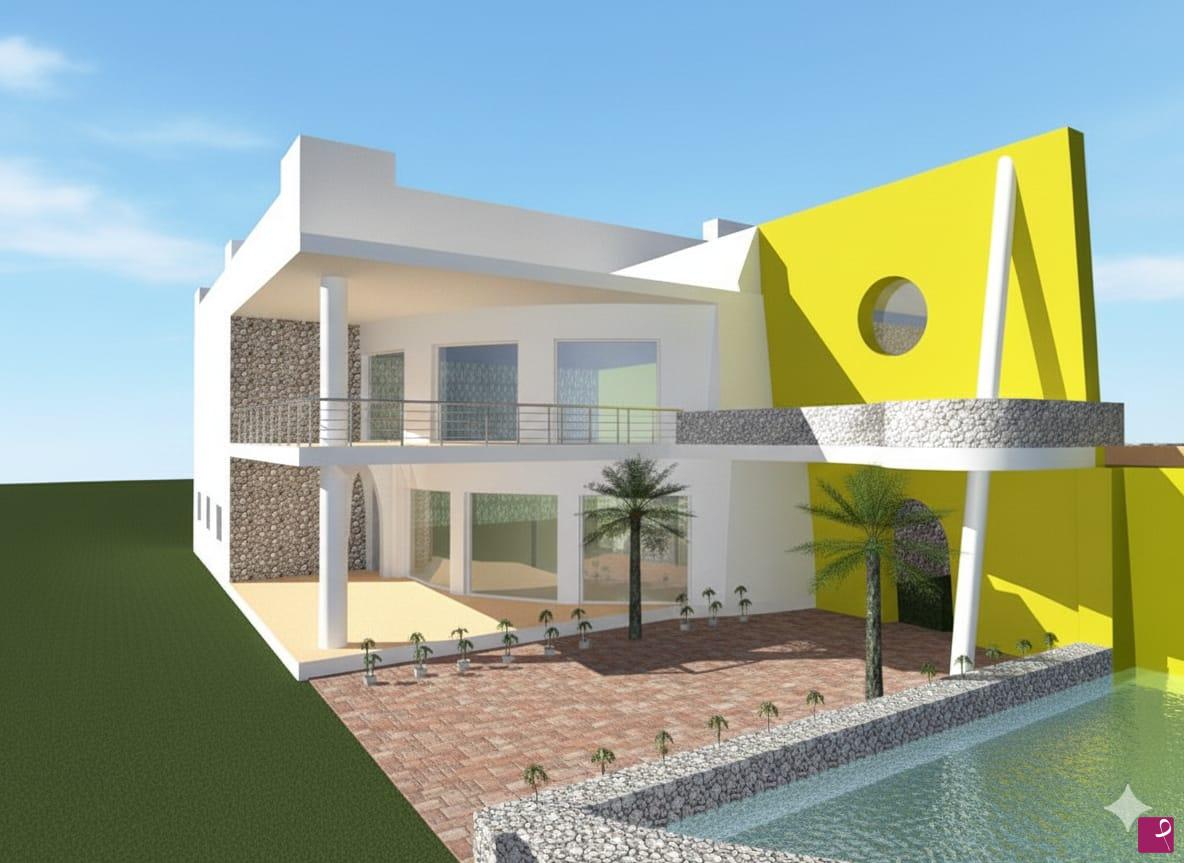 quadri in vendita online - La villa a Dubay