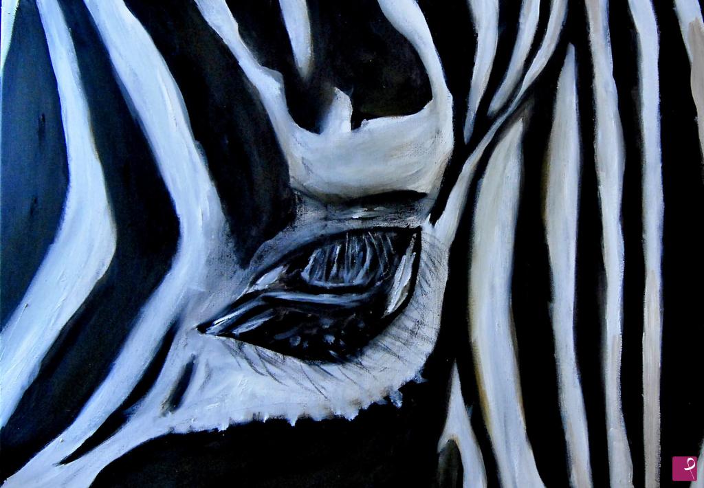 quadri in vendita online - La zebra