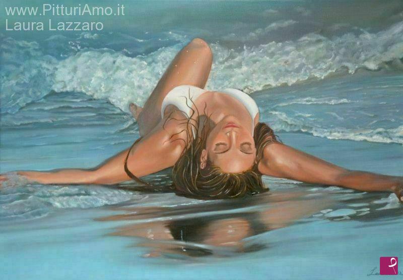 quadri in vendita online - L'abbraccio del mare
