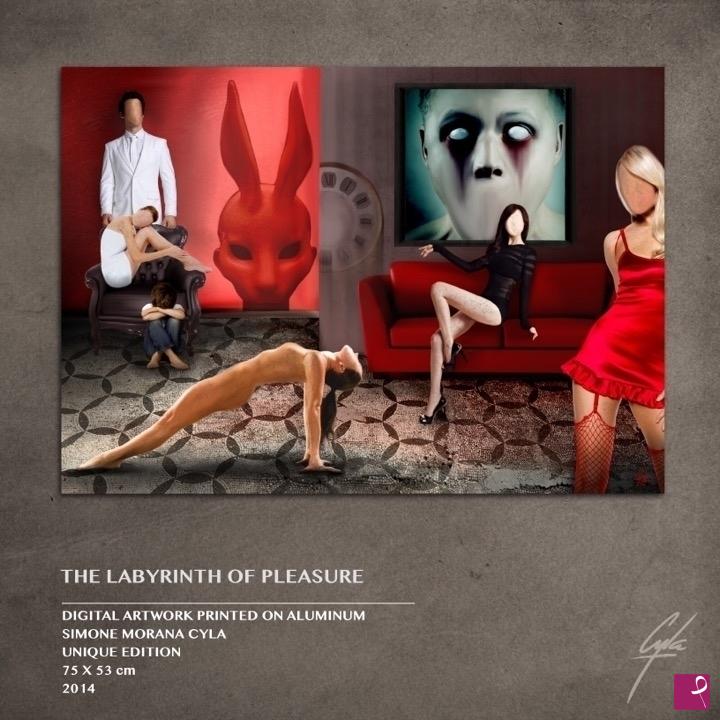 quadri in vendita online - LABYRINTH OF PLEASURE