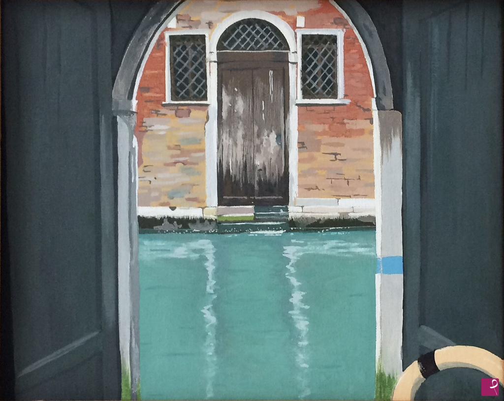 quadri in vendita online - L'acqua alta di Venezia